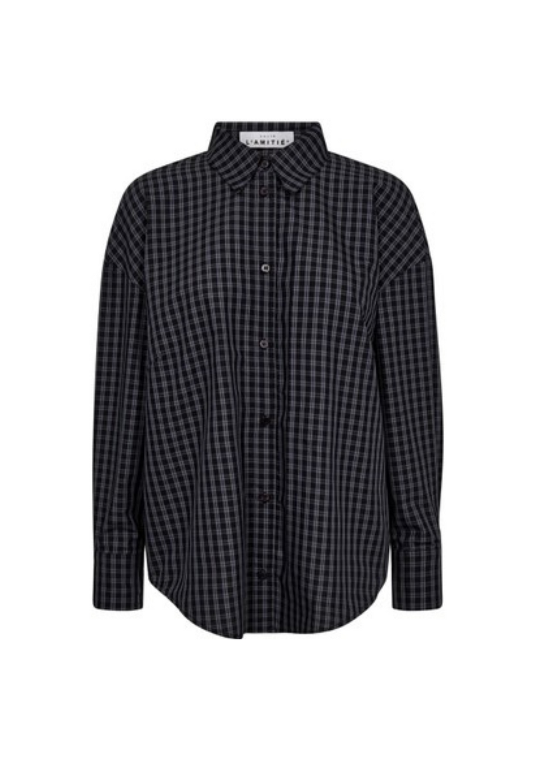 Haute L'Amitié | Melvin Checked Twist Bow Shirt