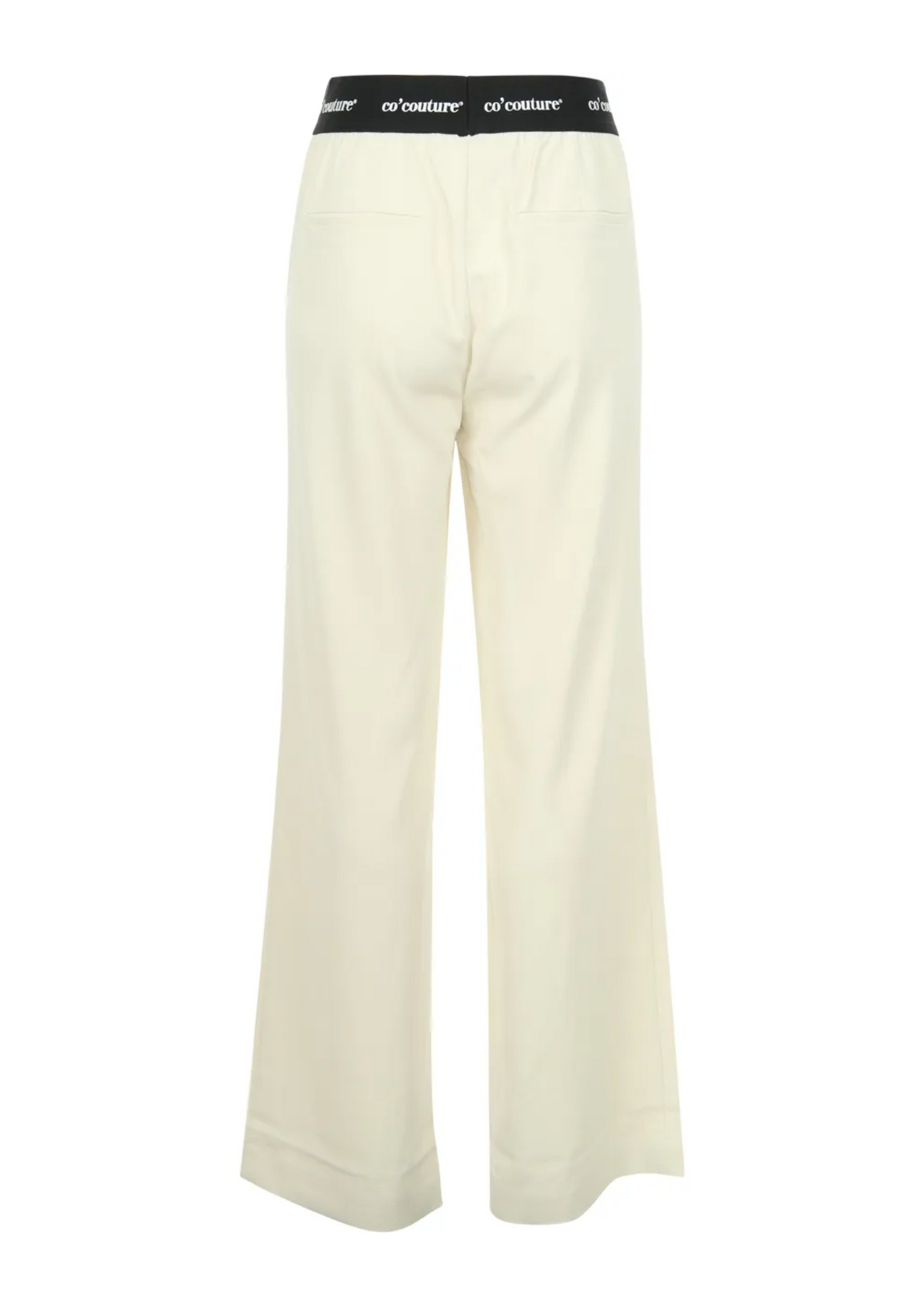 Co' Couture | AminaCC Logo Long Pants Off-White