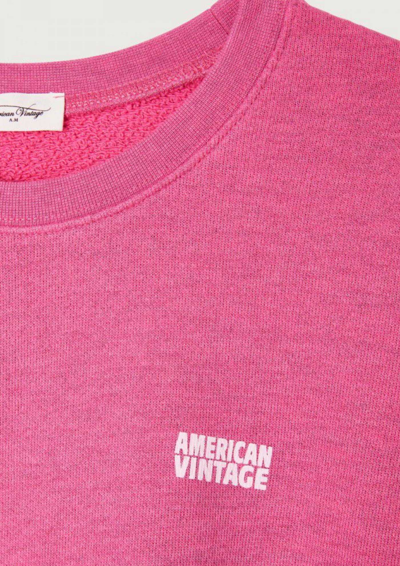 American Vintage | Doven Damessweater Fuchsia