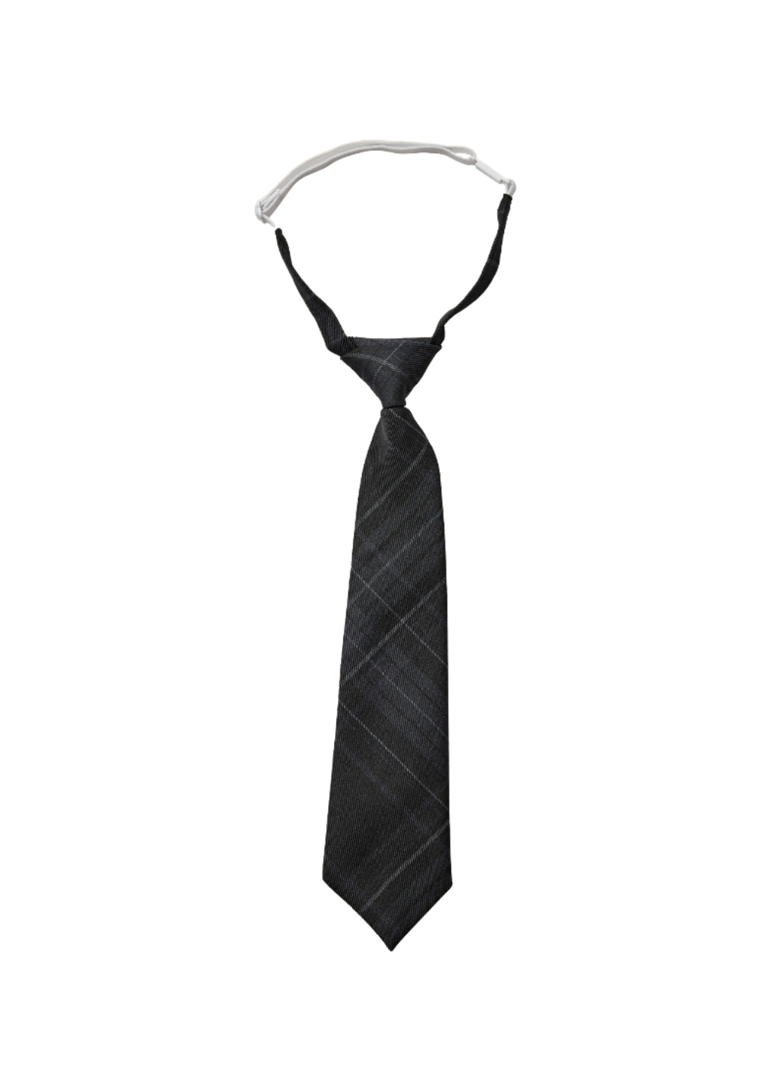 Co' Couture | MimaCC Check Tie Dark Grey