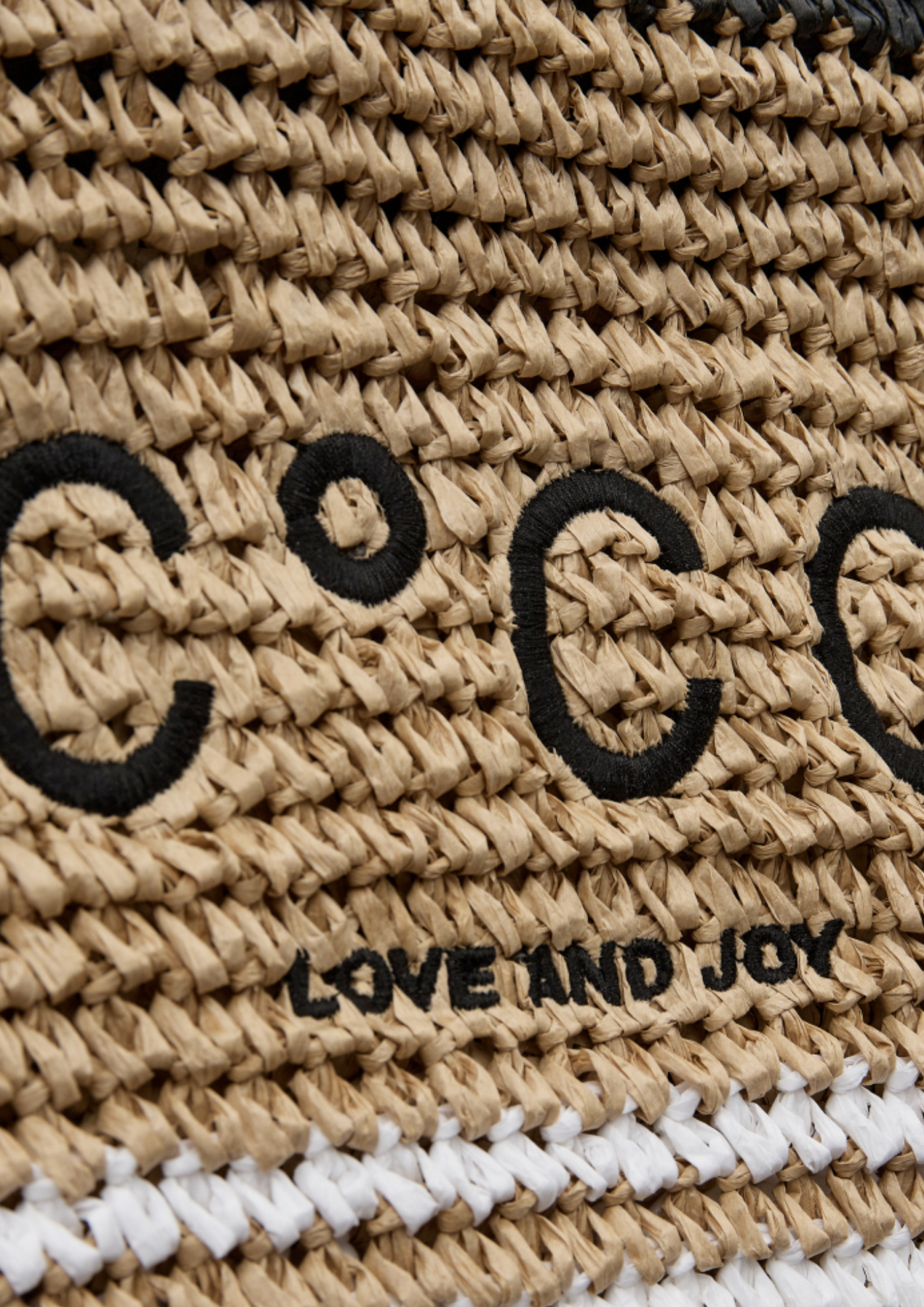 Co' Couture |  CocoCC Straw Bag Straw