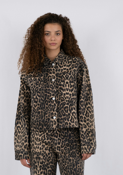 Neo Noir | Emilia Leopard Jacket