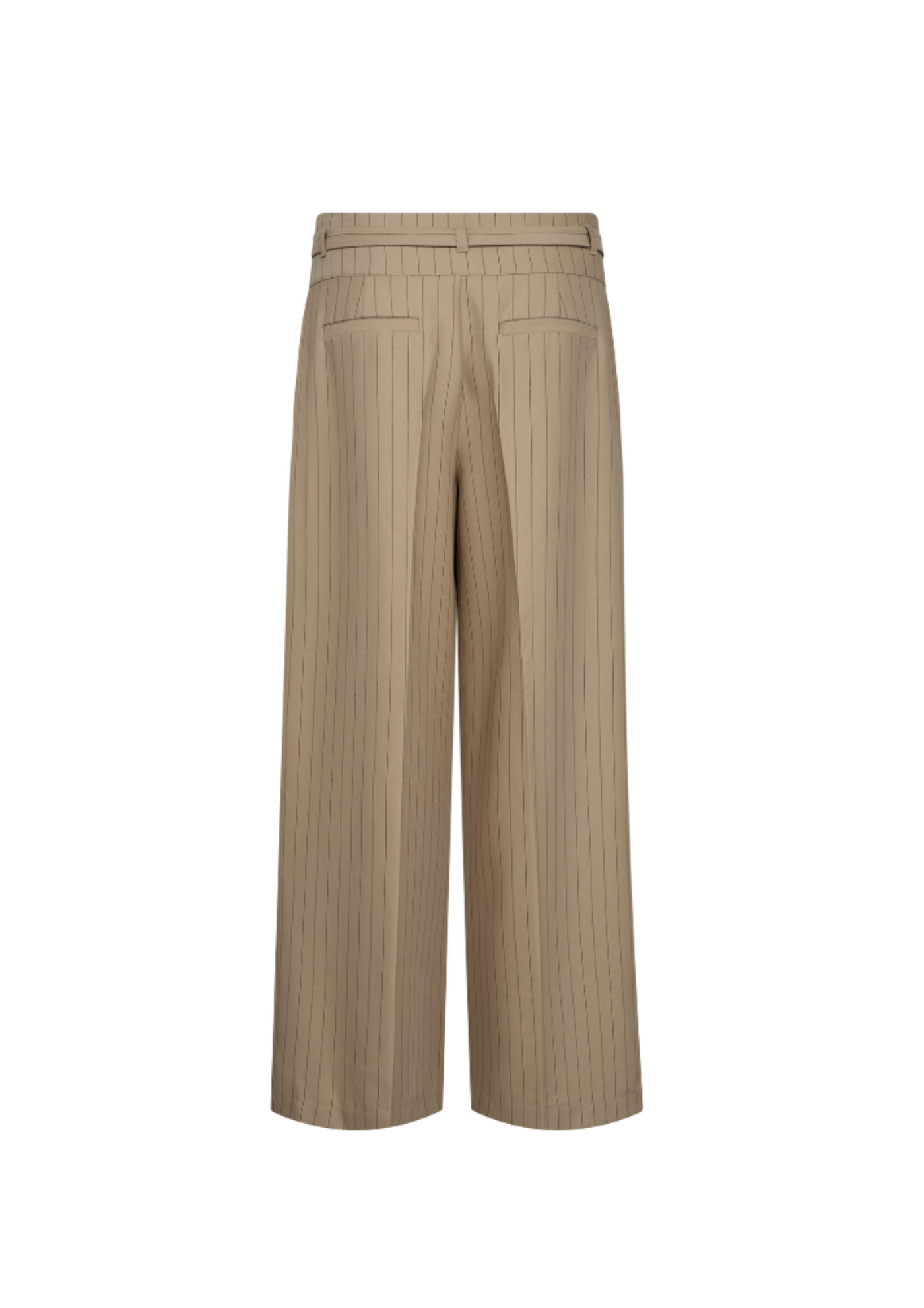 Co' Couture |  PimaCC Long Pin Pants Beige