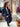 Haute L'Amitié | Navy Pin Waist Fit Blazer