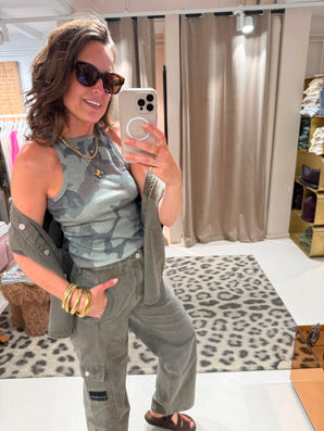 Bij Lies |  TankTop Camo 13742