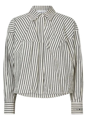 Haute L'Amitié | Sophie Mono Stripe Stone Shirt