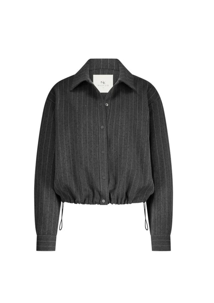 Nukus |Newport Blouse Stripe Strass/Antricite