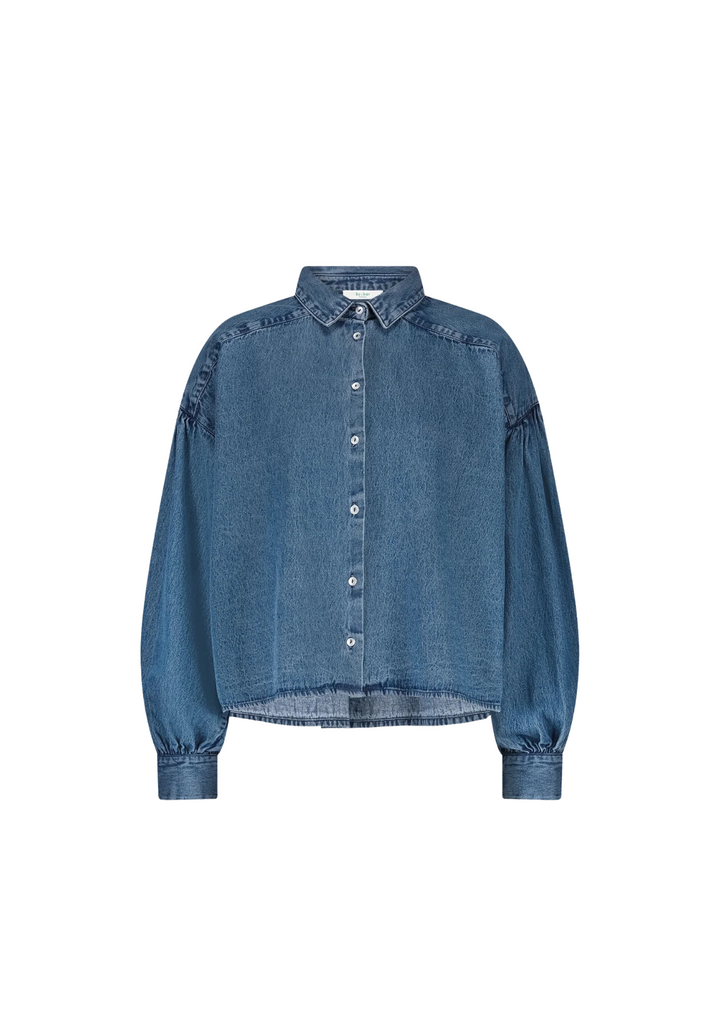 By Bar | Sarah Short Denim Blouse