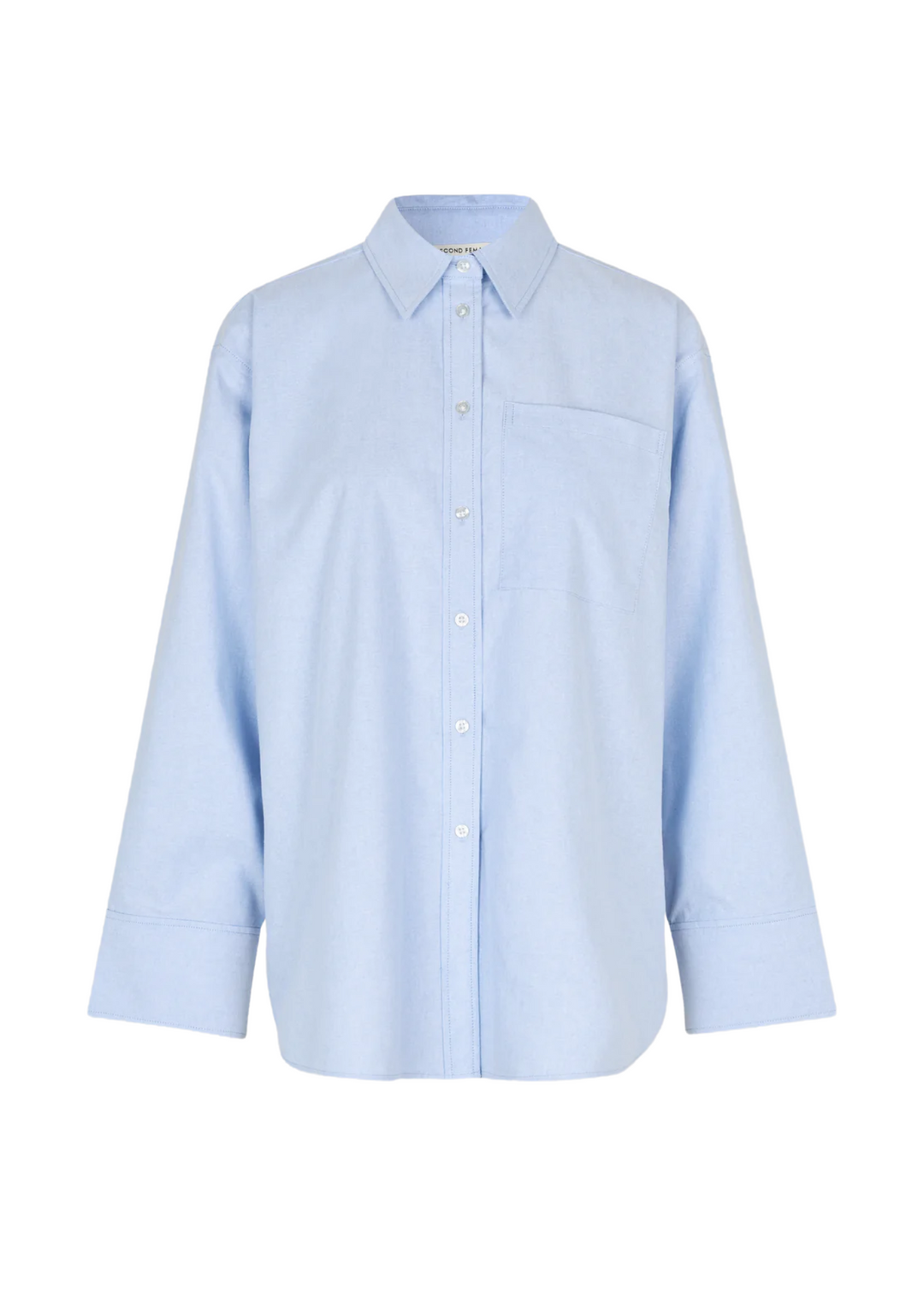 Second Female | Baulo Shirt Cashmere Blue