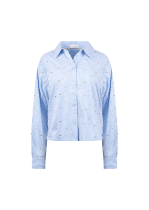Nukus | Nowi Blouse Stripe Stones