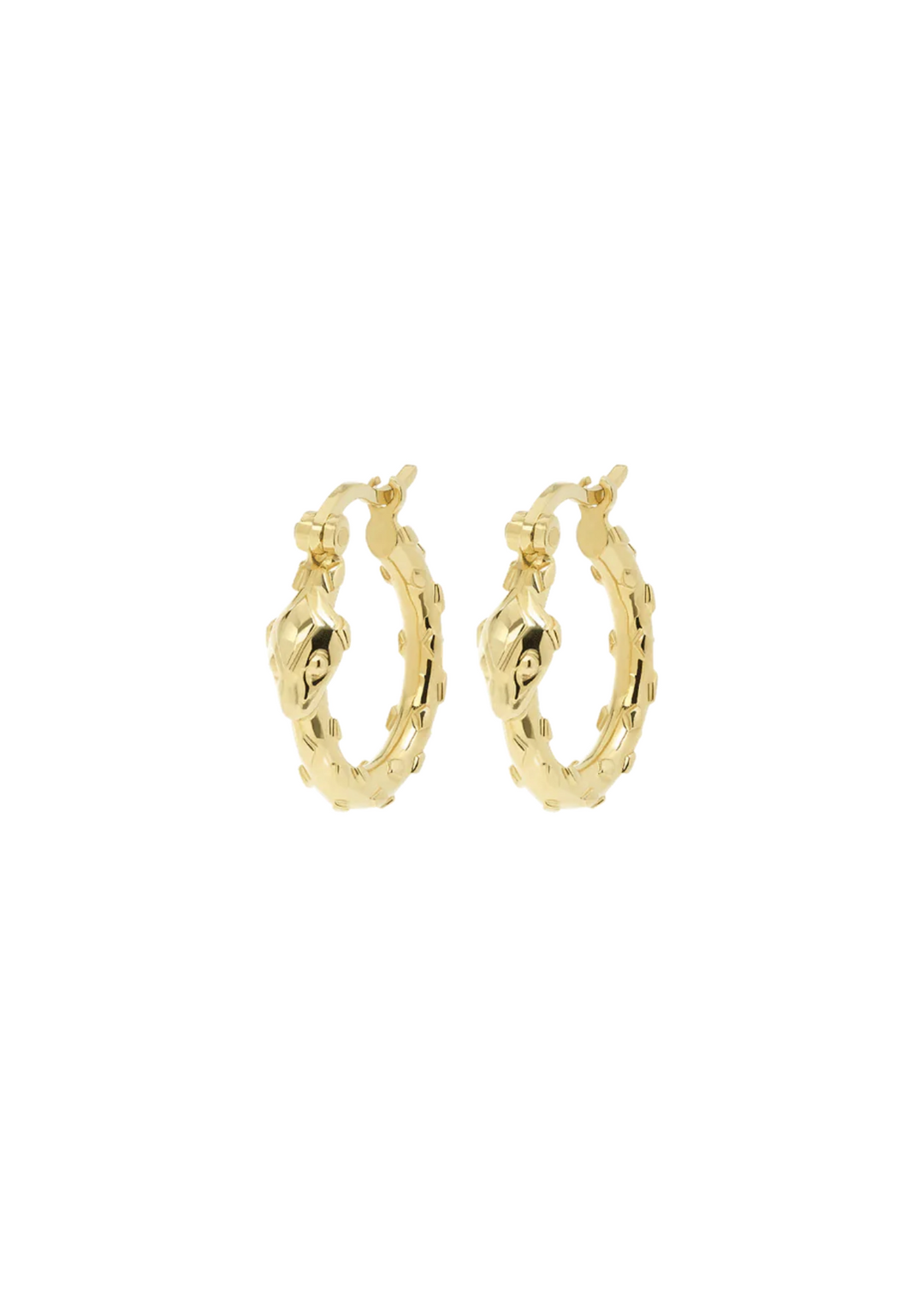 Anna + Nina | Serpent Hoop Earrings