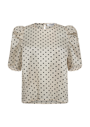 Co' Couture | DilanCC Dot SS Blouse
