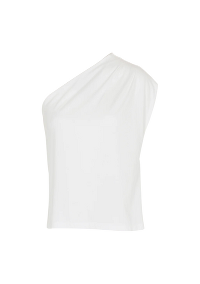 By Bar | Tyle Jersey Top Off White