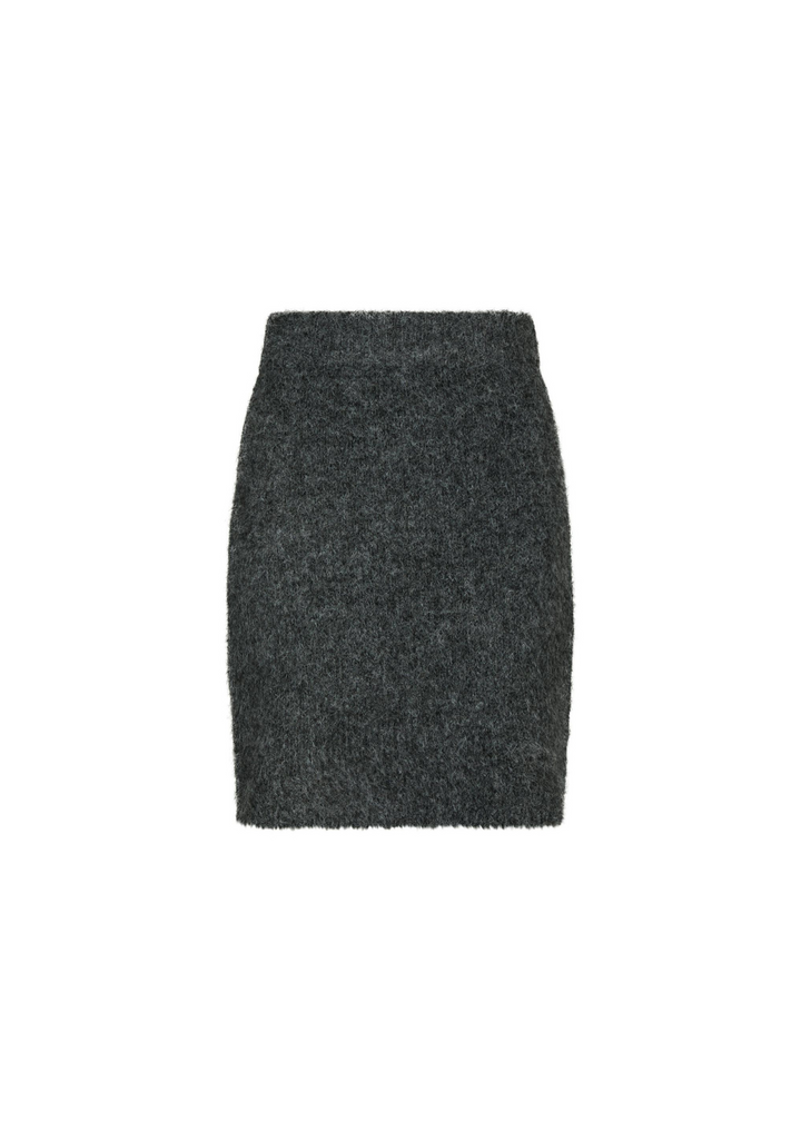 Neo Noir | Naria Fluffy Knit Skirt