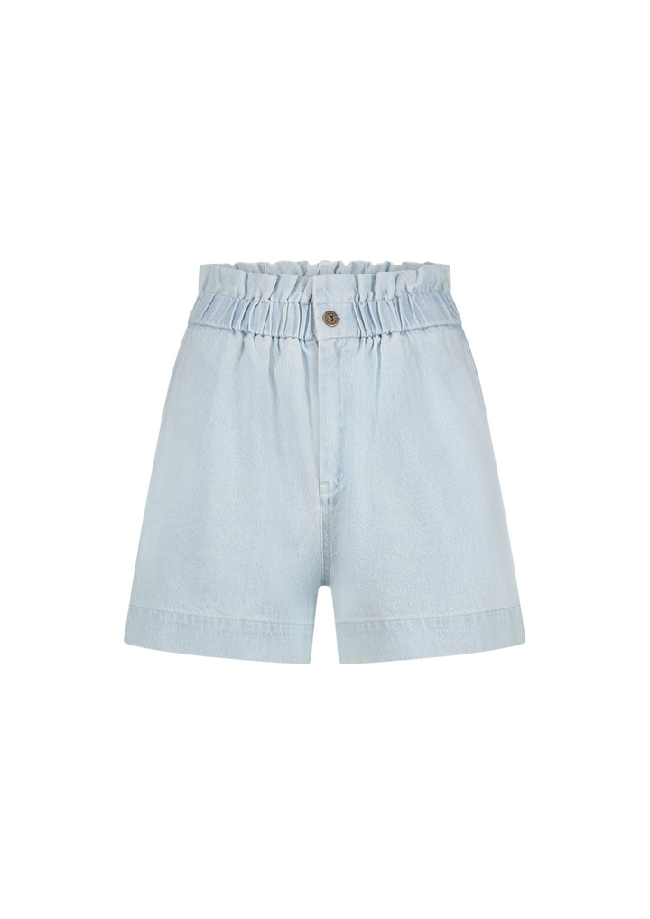 By Bar | Leon Bleached Denim Short