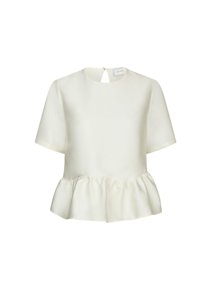 Neo Noir | Alva Dull Satin Blouse