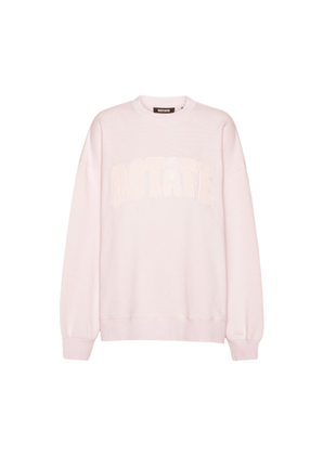 Rotate | Heavy Sweat Crewneck Light Pink