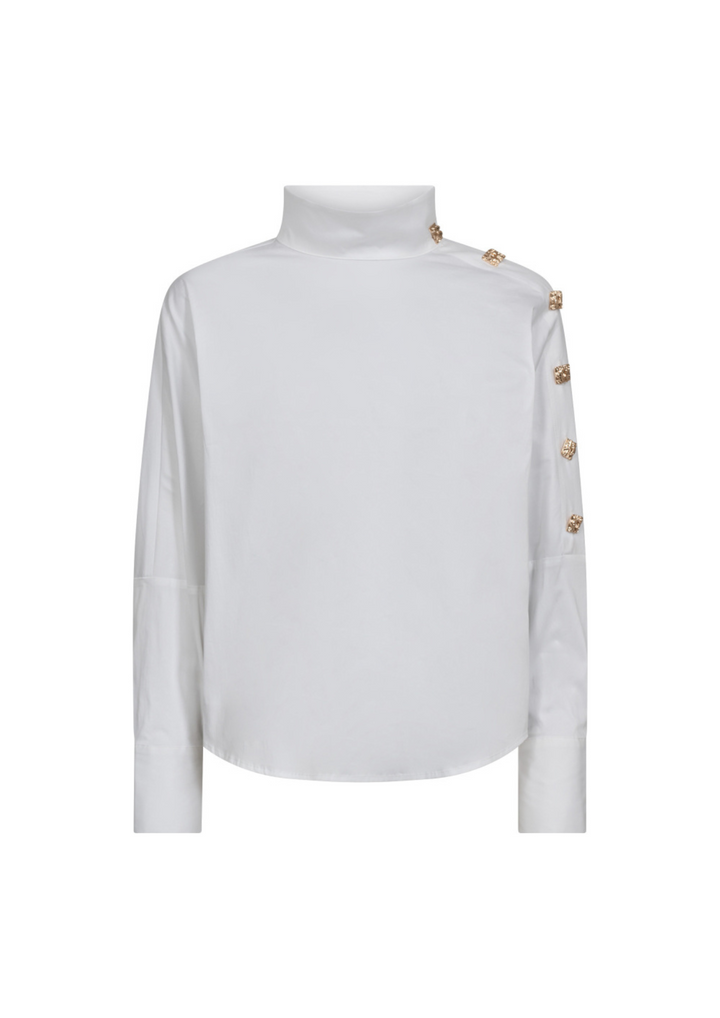 Co' Couture | SannaCC Asym Button Blouse