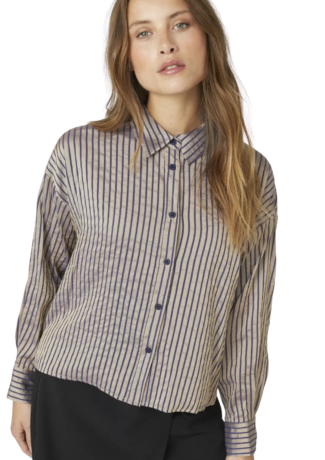 Co' Couture | CalviaCC Stripe Shirt