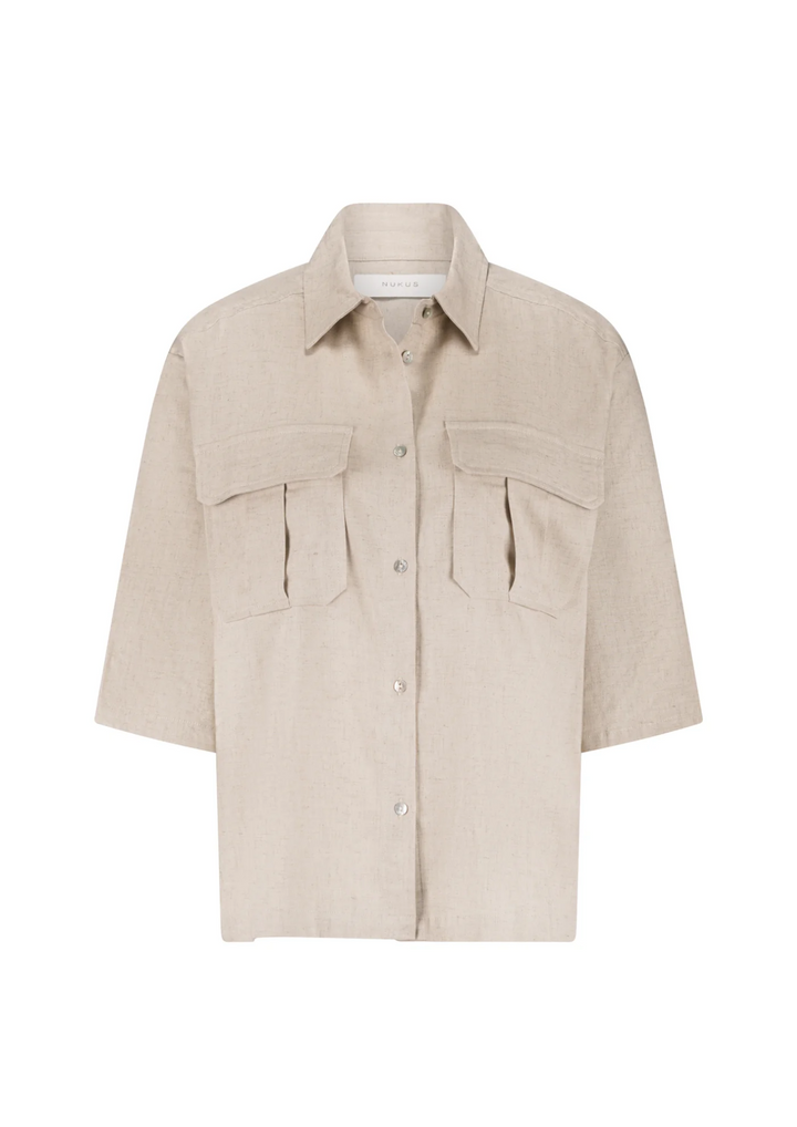 Nukus | Bodine Blouse Sand