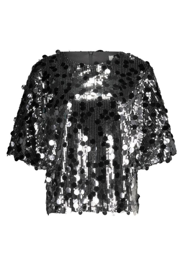 Nukus |Yara Top Paillet/ Silver