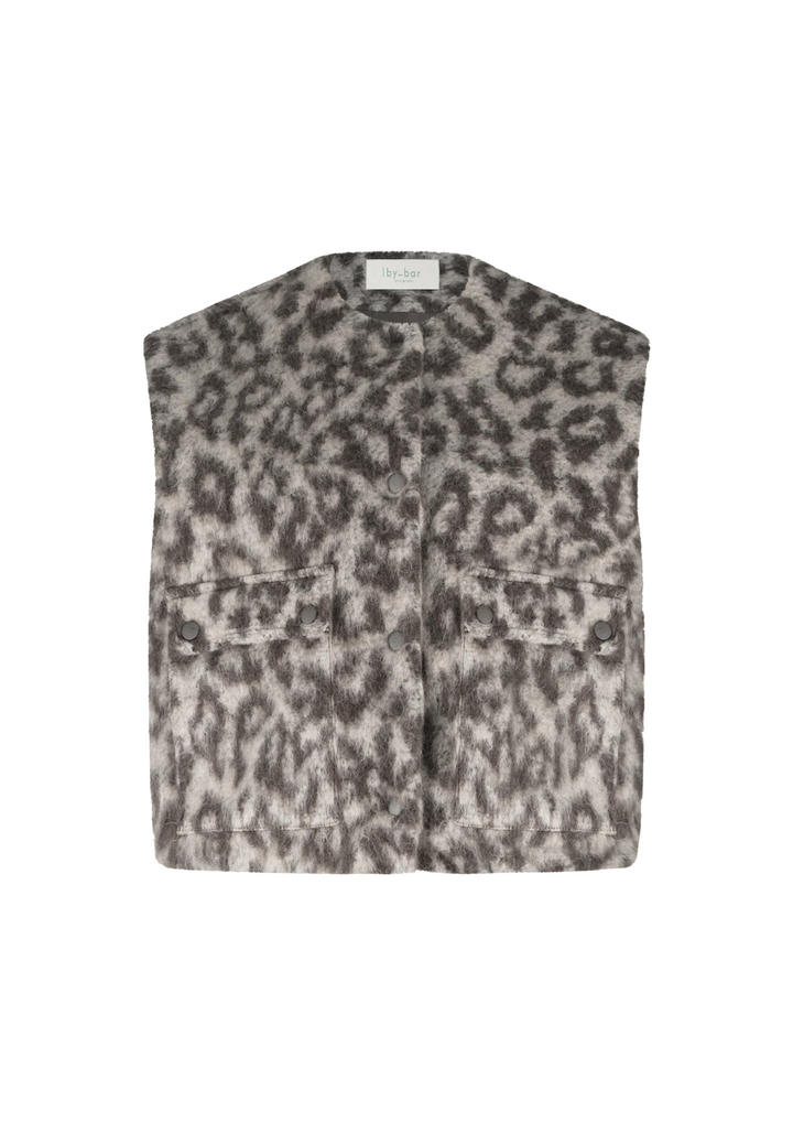 By Bar | Maggie Sleeveless Leo Jacket