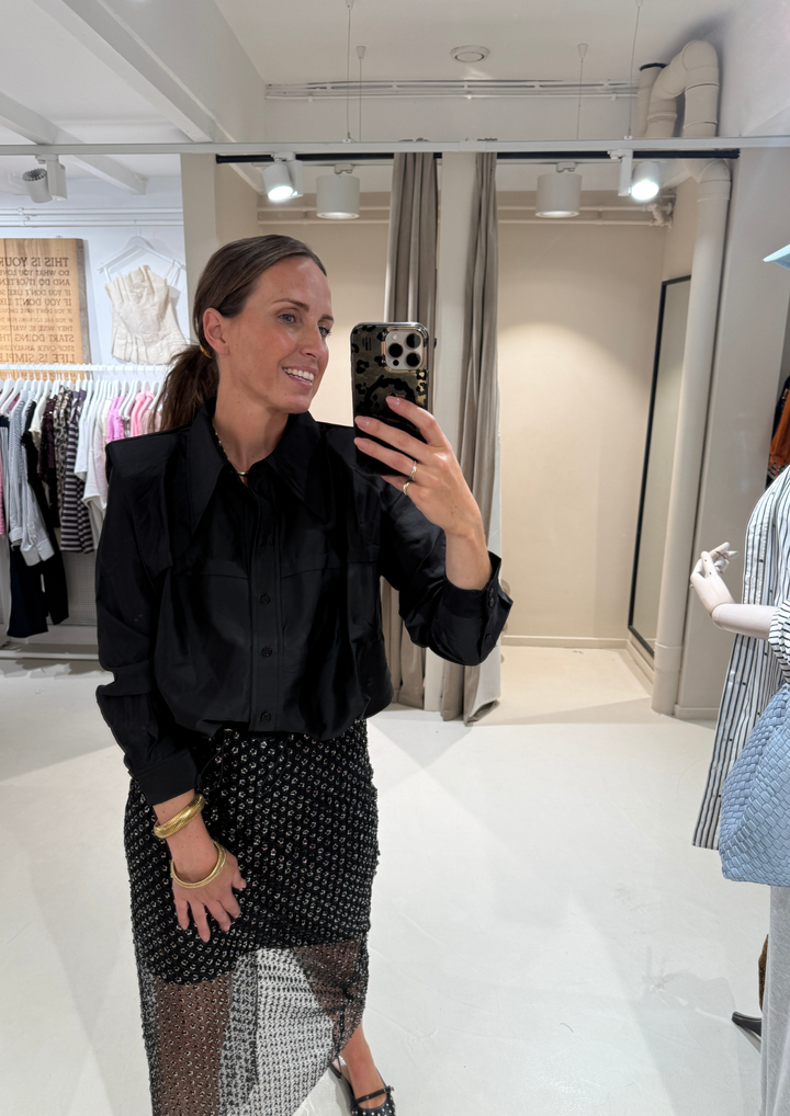 Haute L'Amitié | Breeze Crop Rolou Shirt