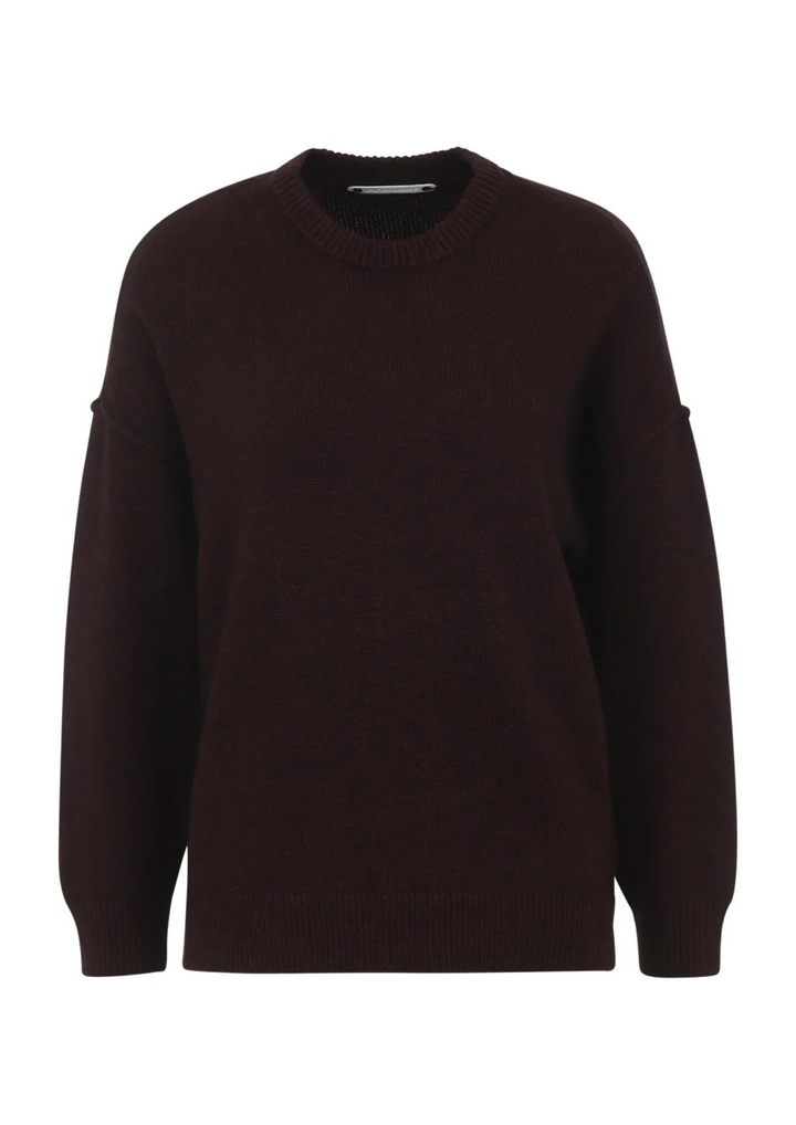 Co' Couture | MajaCC Slit O-Neck Knit