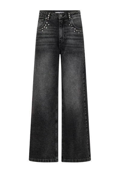 Co' Couture | VickyCC Stud Wide Jeans