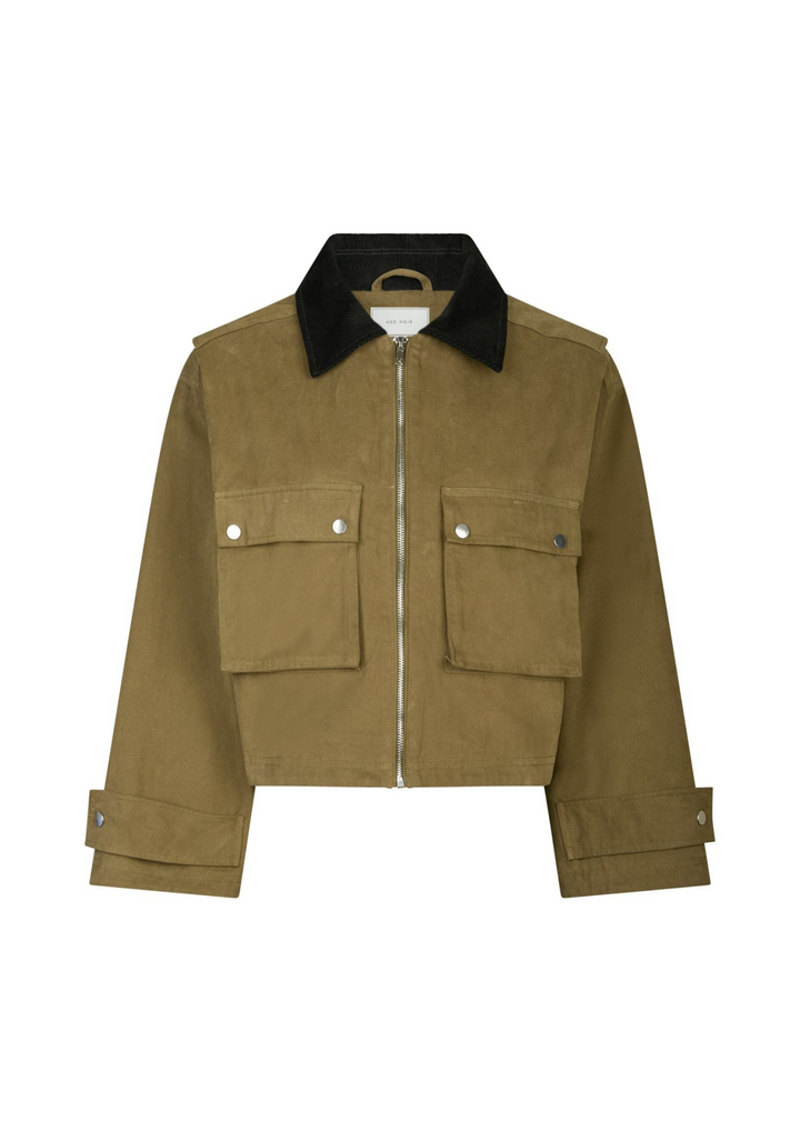 Neo Noir | Rivera Canvas Boxy Jacket