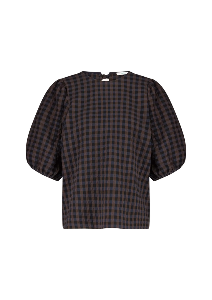 By Bar | Jet Check Blouse
