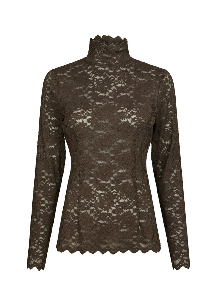 Neo Noir | Liza Laceflower Blouse