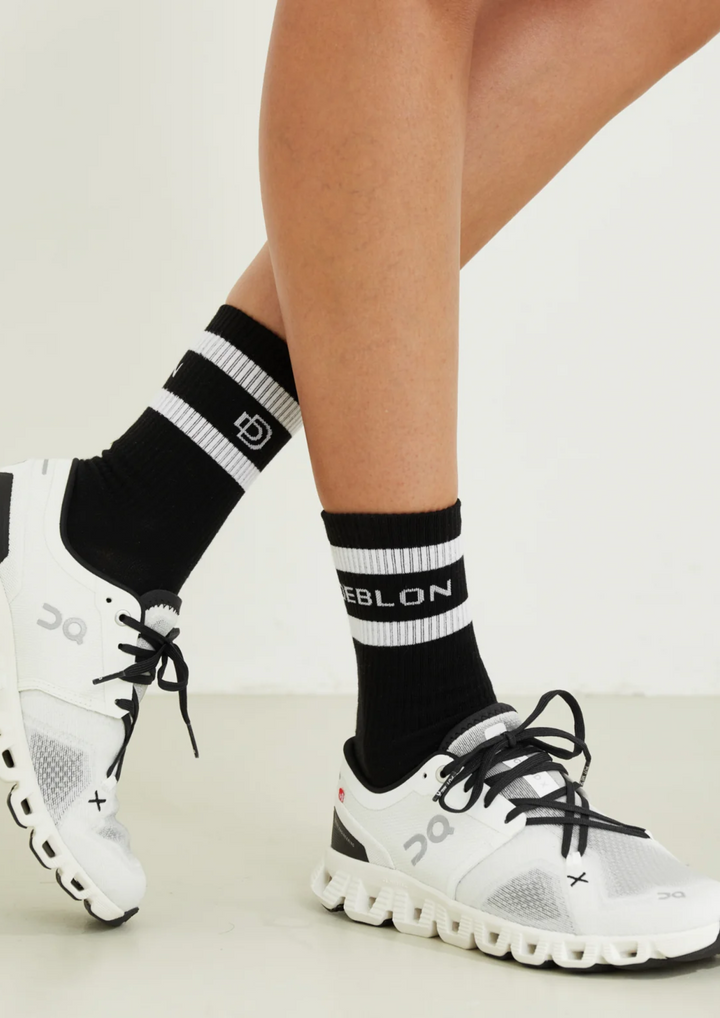 Deblon | Socks Black / Off White