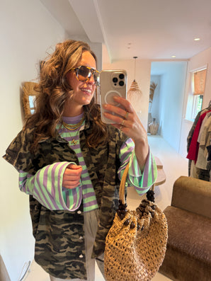 Bij Lies | Camo Blouse