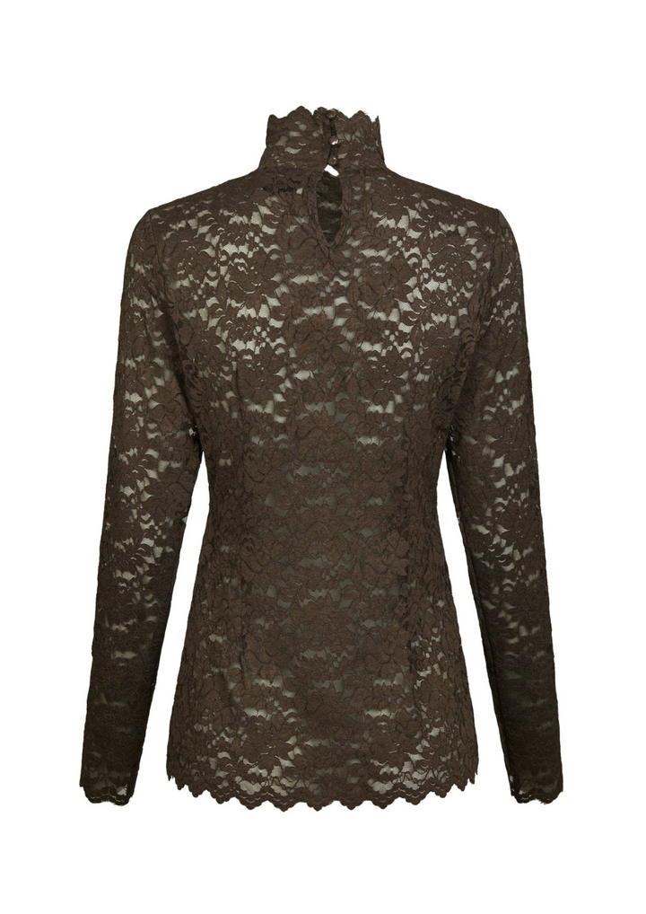 Neo Noir | Liza Laceflower Blouse