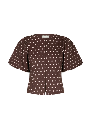 Neo Noir | Anela Dot Blouse