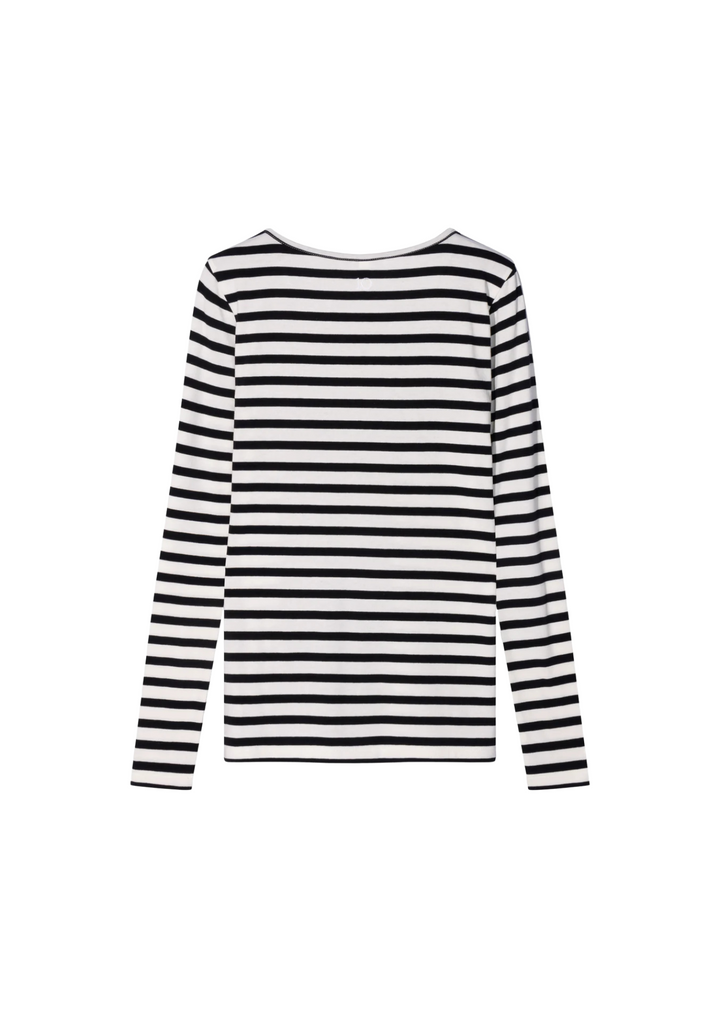 10 Days | Long Sleeve Tee Modal Stripes