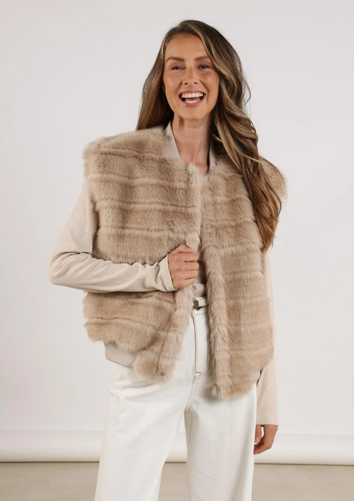 Nukus | Billy Gilet Stripe