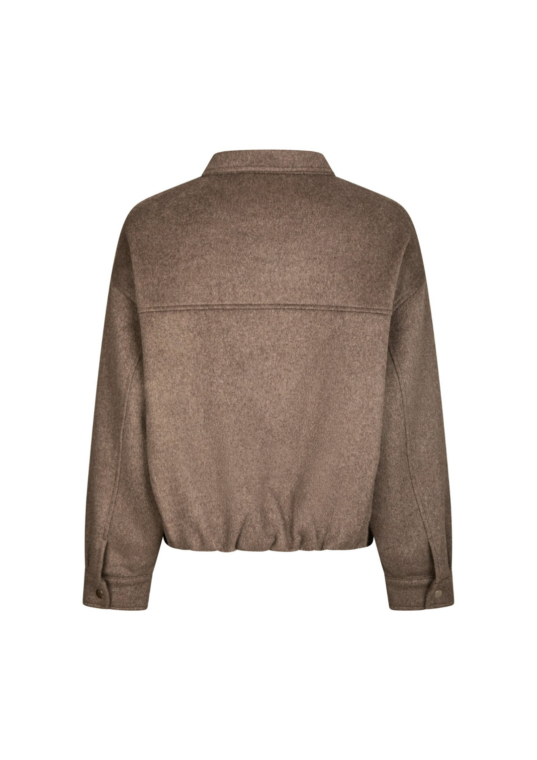 Neo Noir | Florine Wool Bomber Jacket
