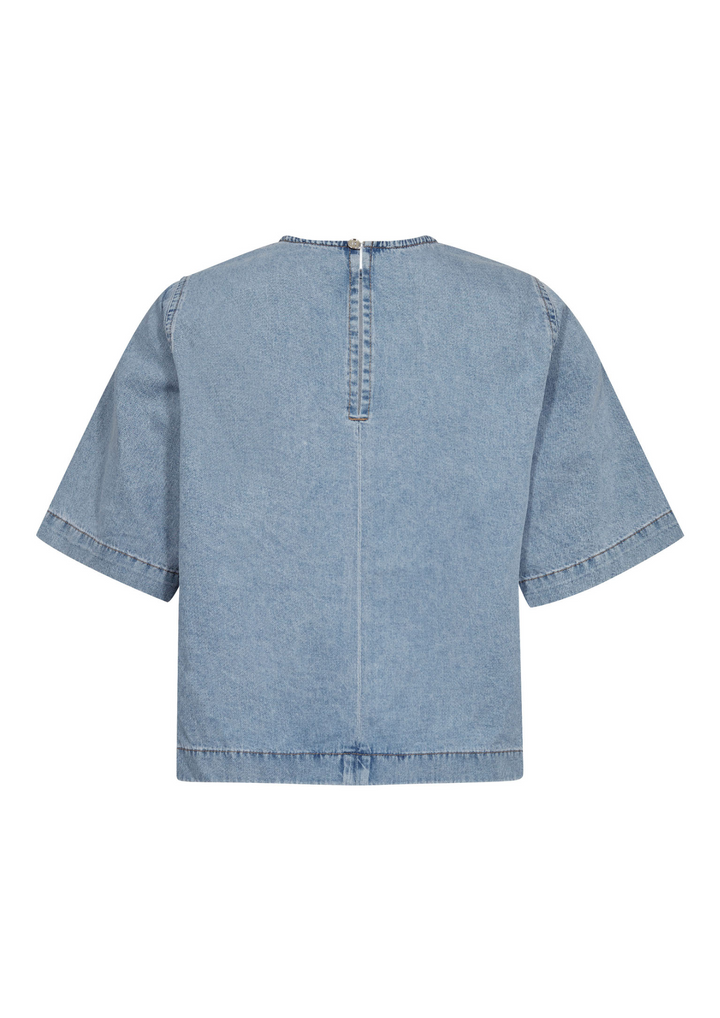 Co' Couture | CindyCC Denim Blouse