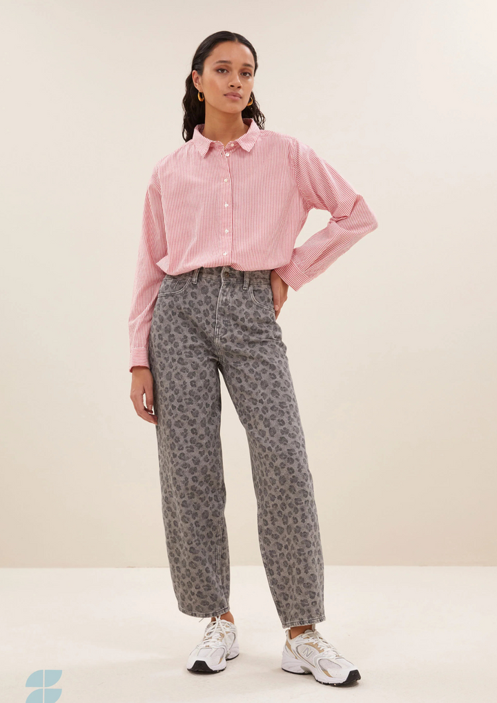 By Bar | Lew Grey Cheetah Pants