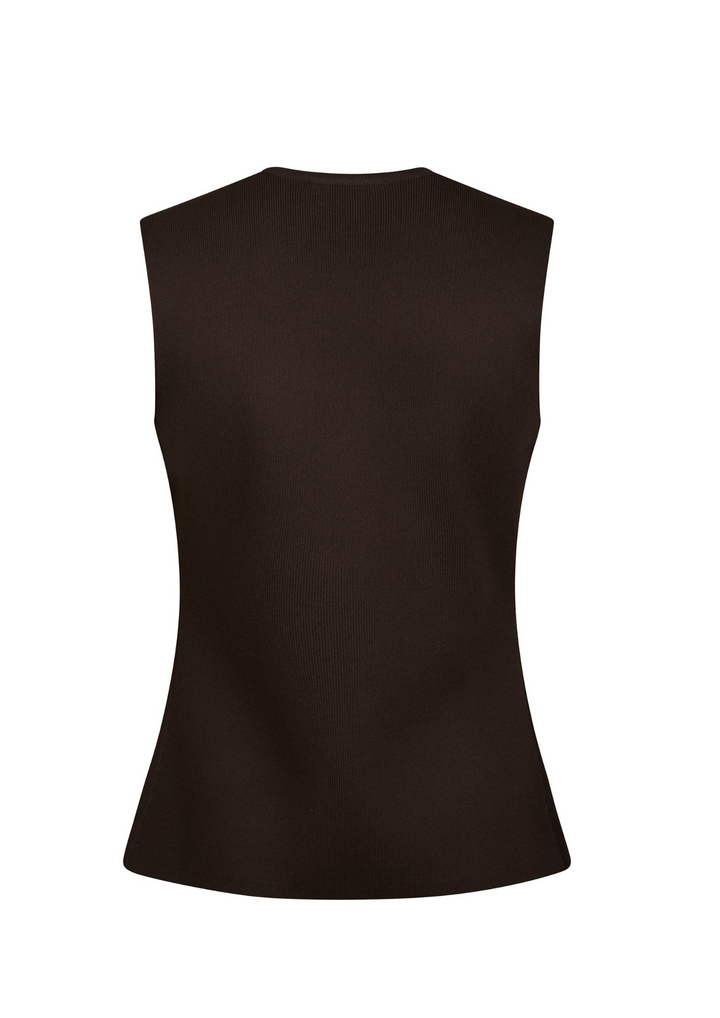 Neo Noir | Sway Smooth Knit Waistcoat
