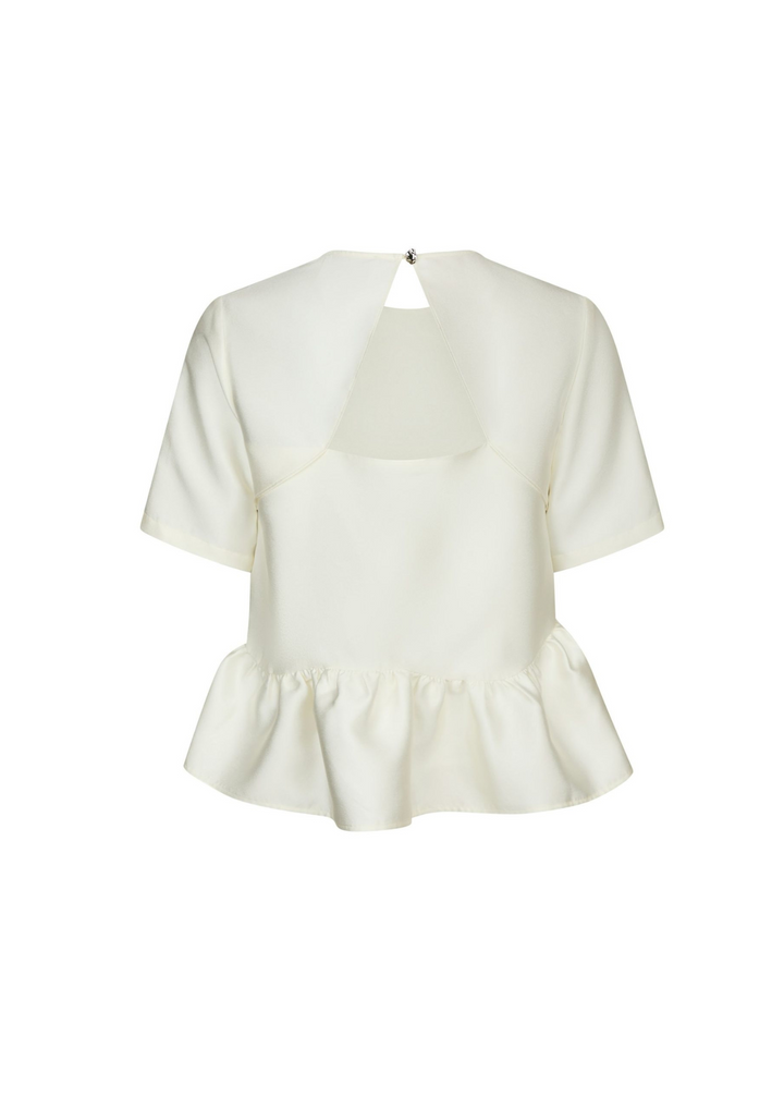 Neo Noir | Alva Dull Satin Blouse
