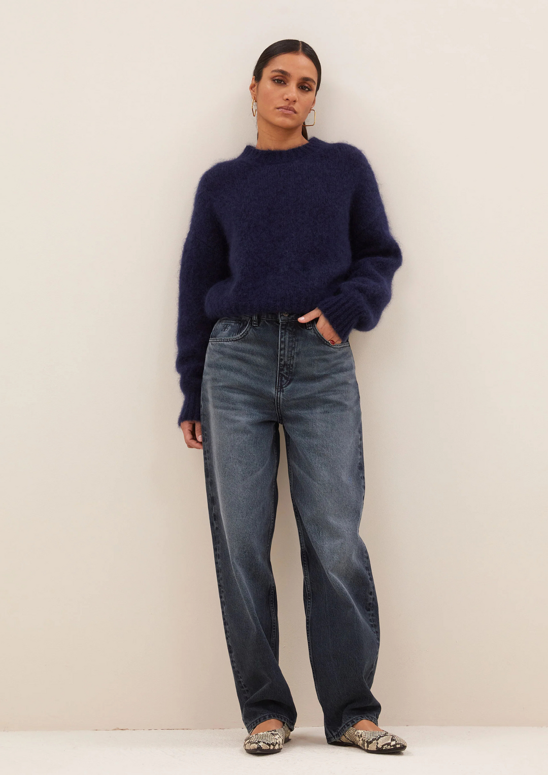 By Bar | Lew Dark Denim Pants