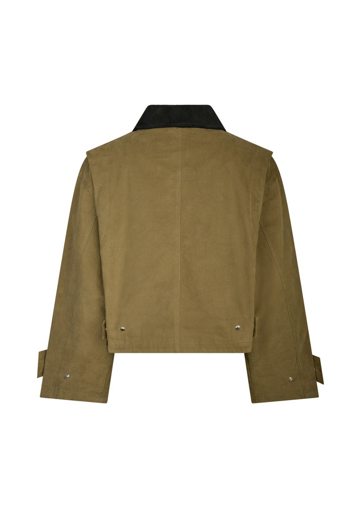 Neo Noir | Rivera Canvas Boxy Jacket