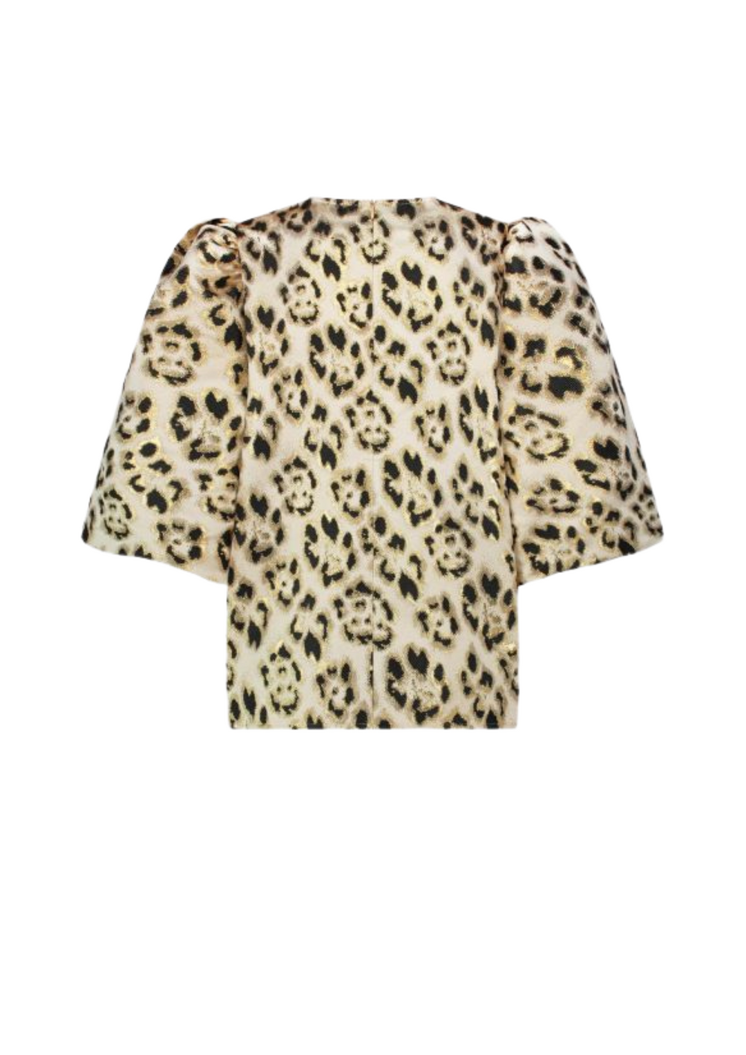 Nukus | Delilah Blouse Panter Gold