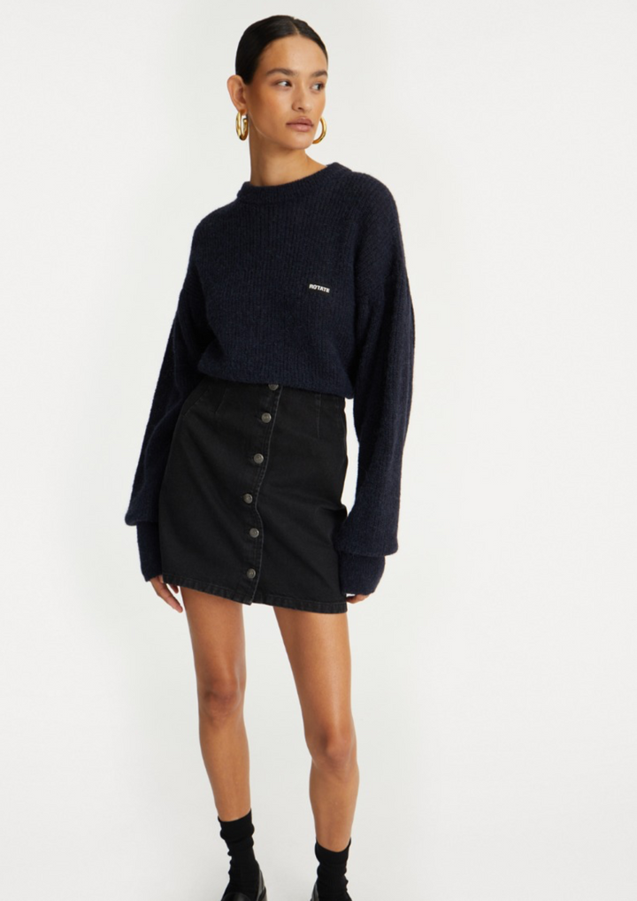 Rotate | Knit Puff Crewneck