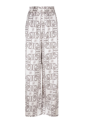 Dante6 | Teo Logo Printed Wide Leg Pants