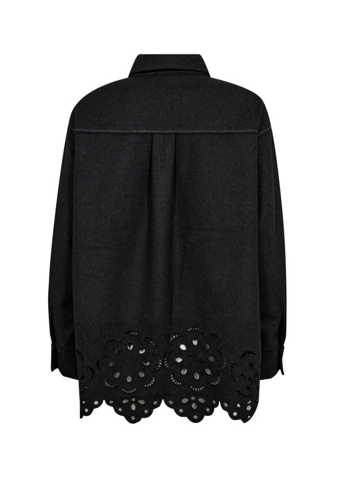 Co' Couture | WarrenCC Wool Embroidery Shirt