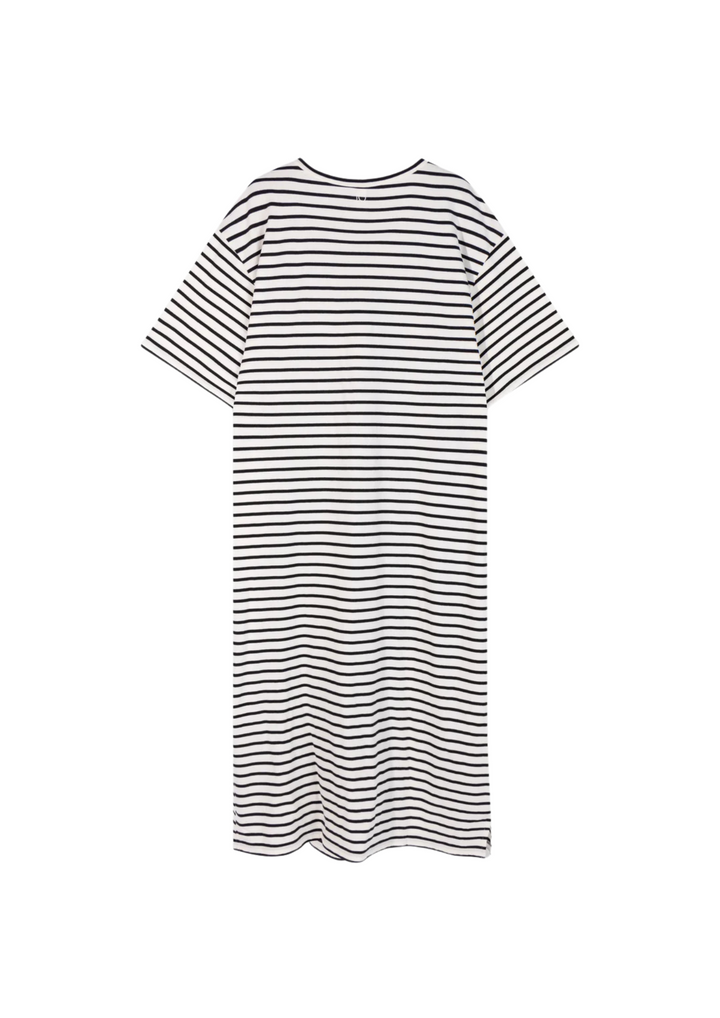 10 Days | T-Shirt Dress Stripes/GOTS